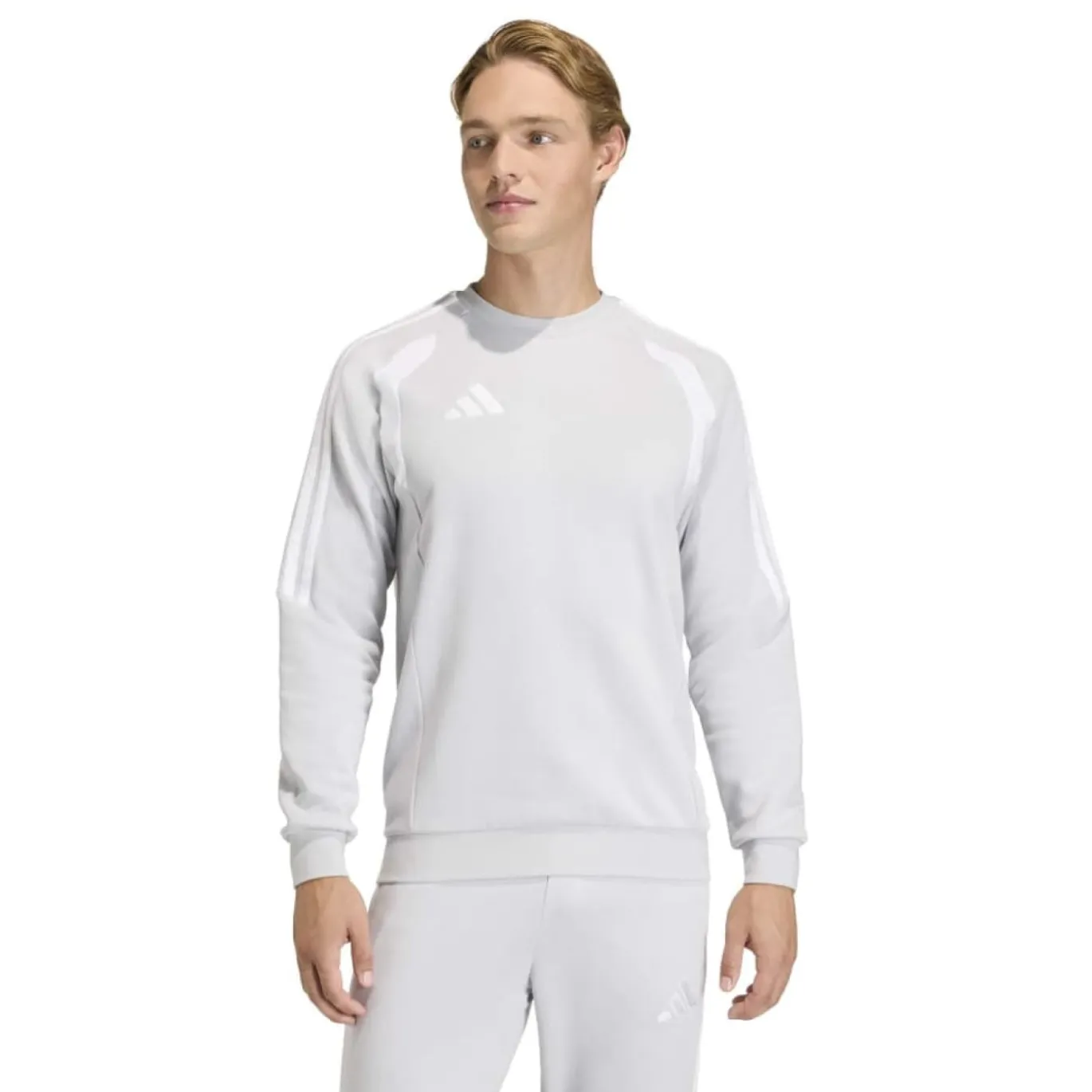 adidas Tiro 26 League Crew Sweater Grijs Wit