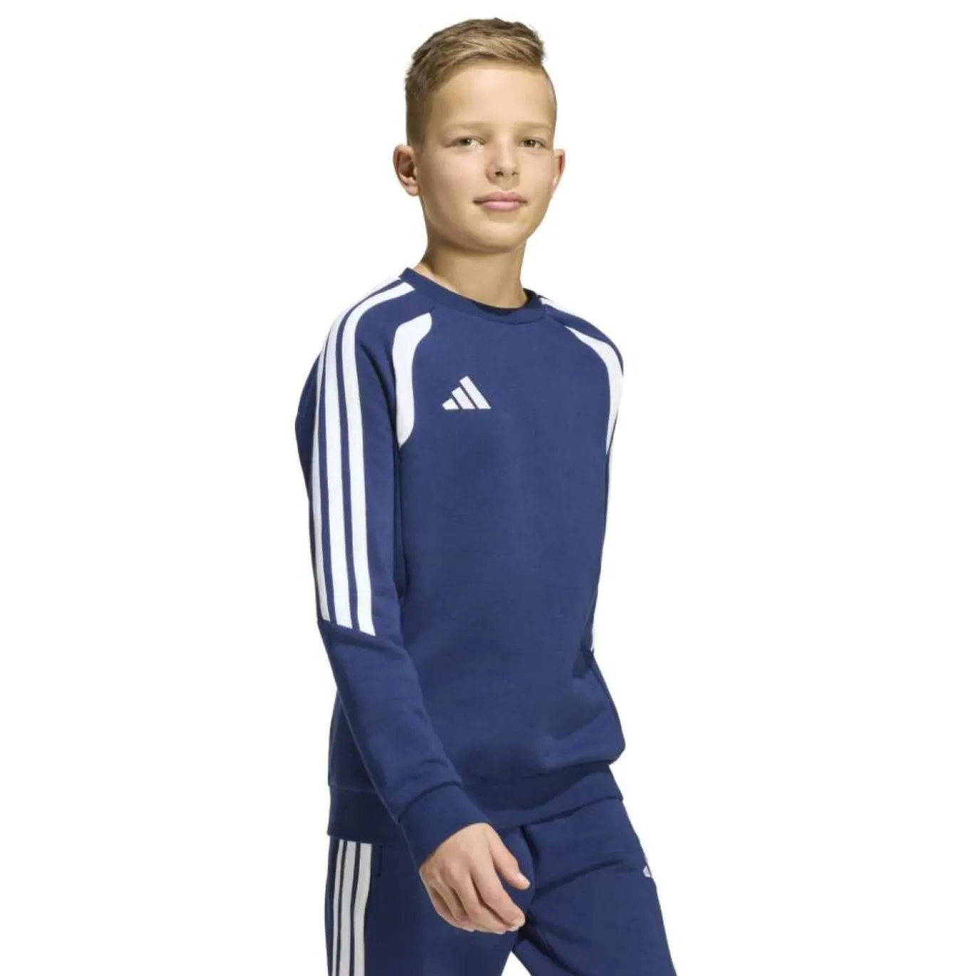 adidas Tiro 26 League Crew Sweater Joggingpak Kids Donkerblauw Wit