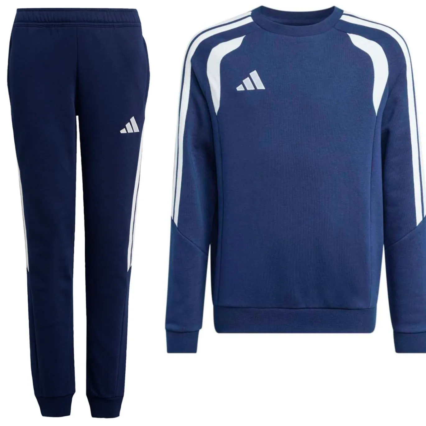 adidas Tiro 26 League Crew Sweater Joggingpak Kids Donkerblauw Wit