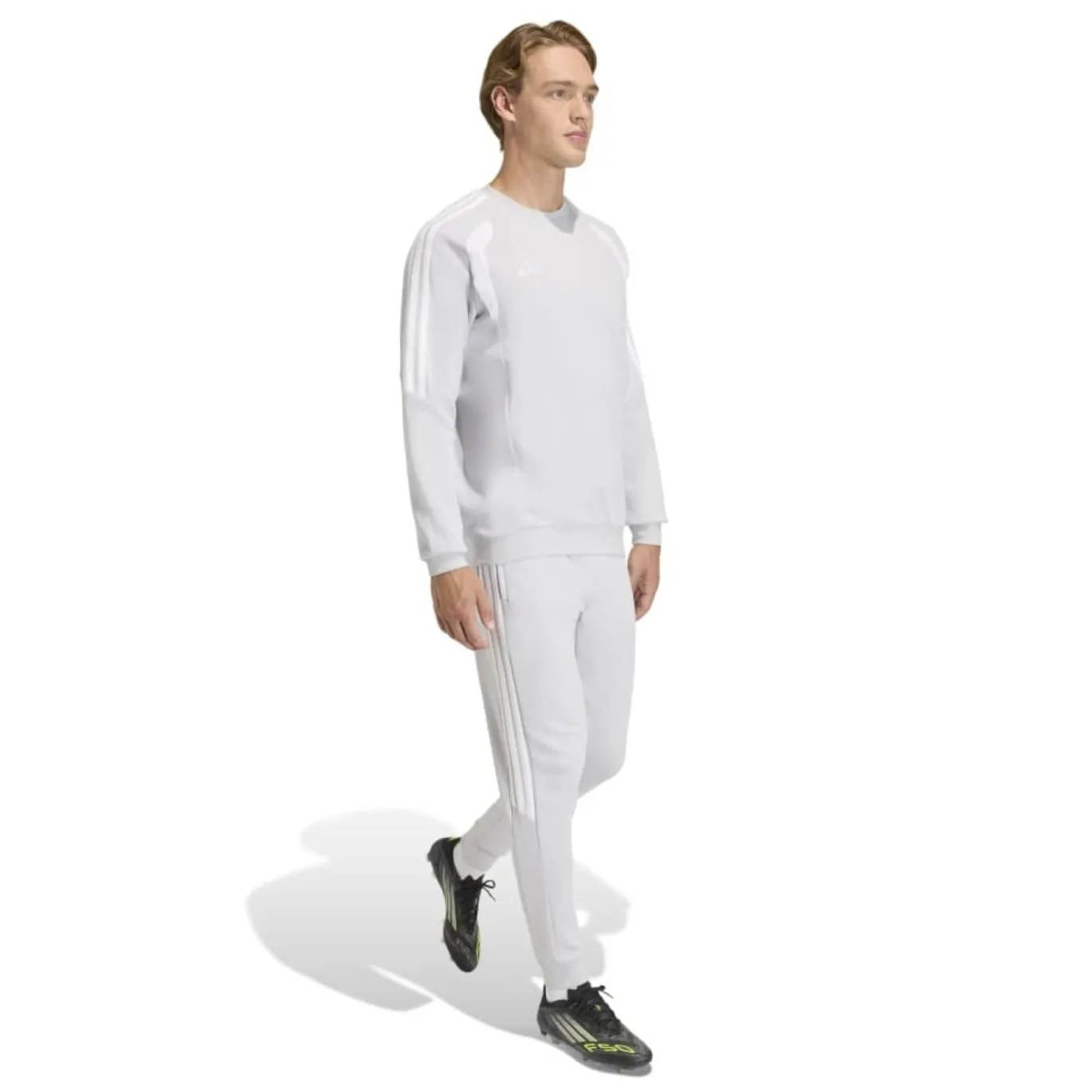 adidas Tiro 26 League Crew Sweater Joggingpak Grijs Wit
