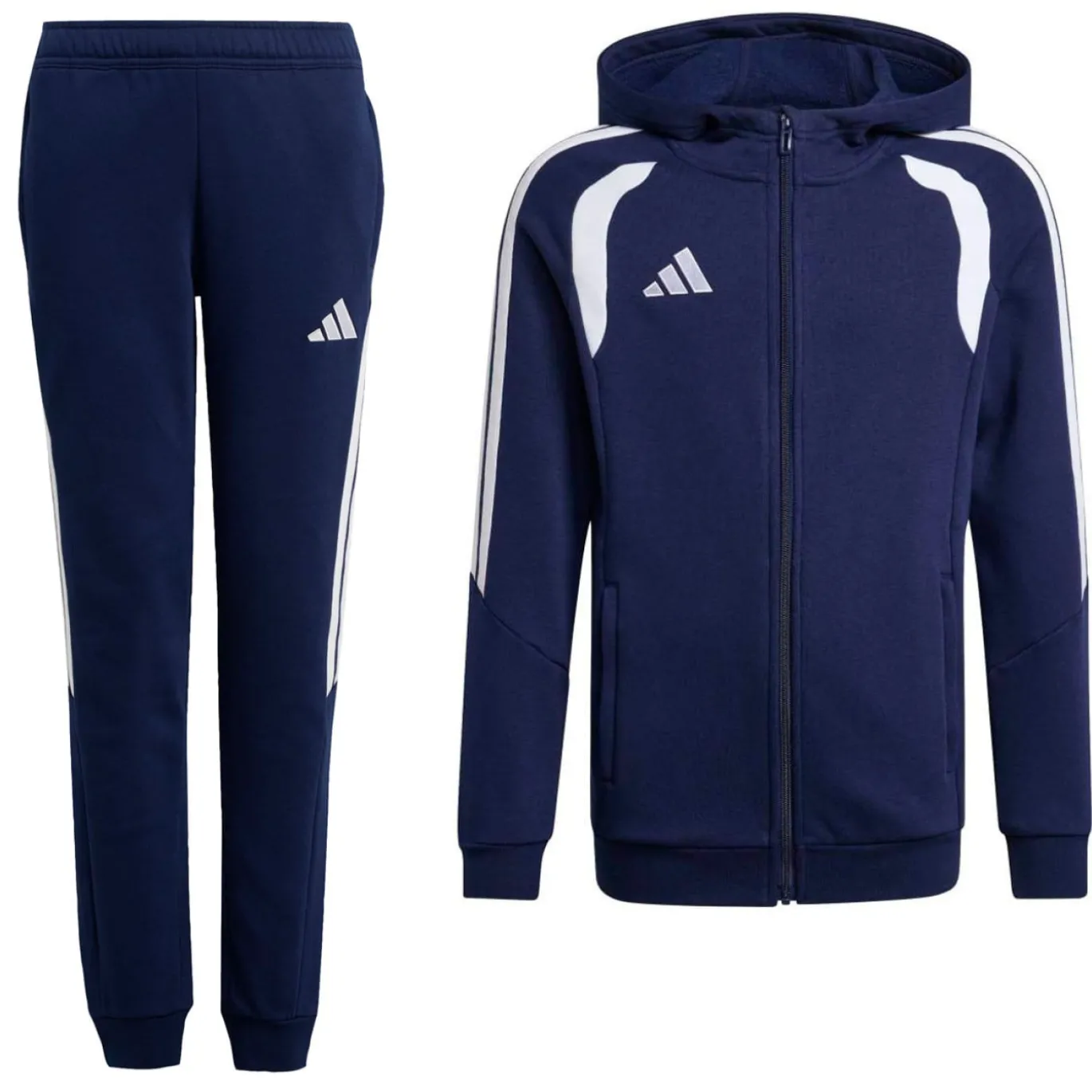 adidas Tiro 26 League Joggingpak Full-Zip Vest Kids Donkerblauw Wit