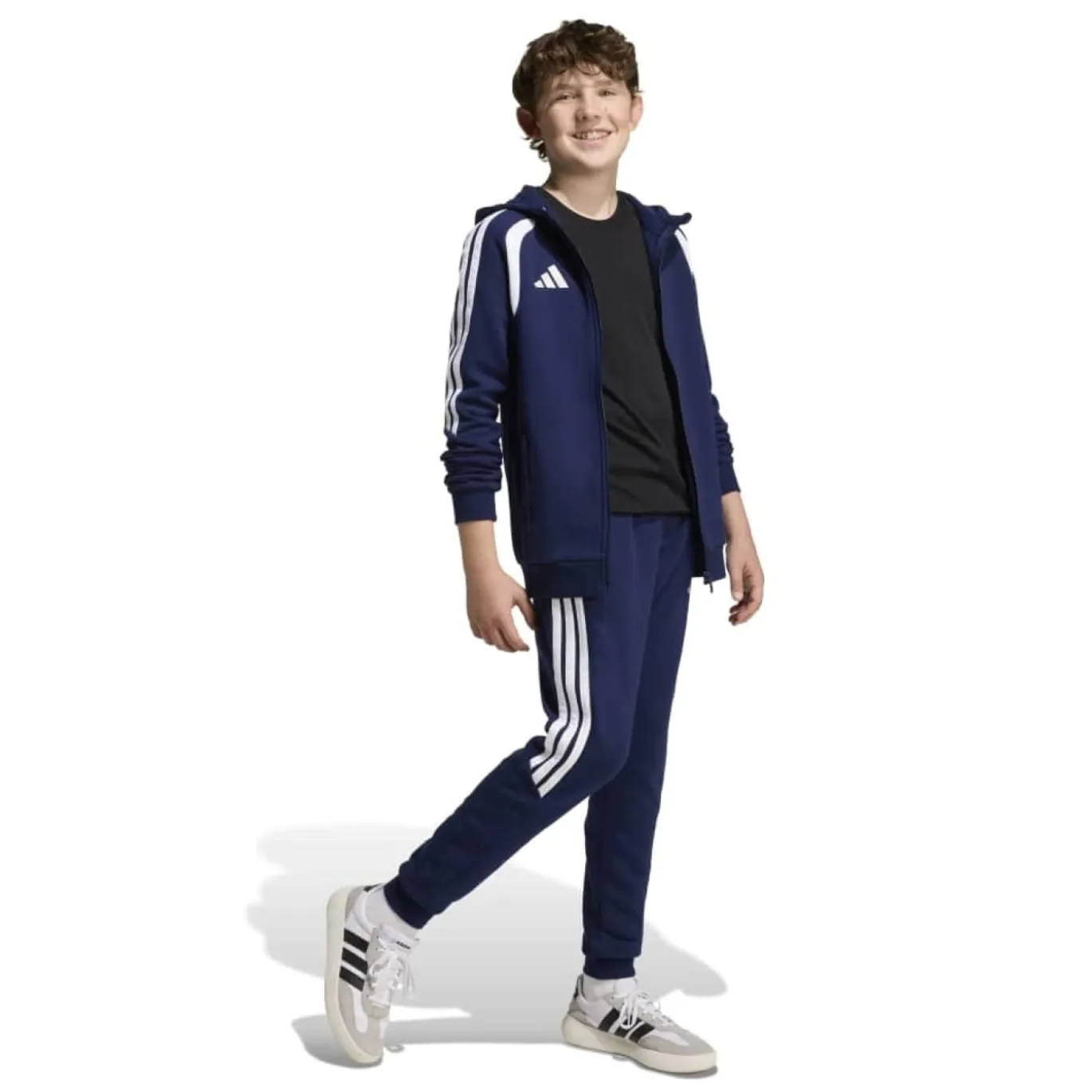 adidas Tiro 26 League Joggingpak Full-Zip Vest Kids Donkerblauw Wit