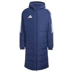 adidas Tiro 26 League Lange Winterjas Donkerblauw Wit