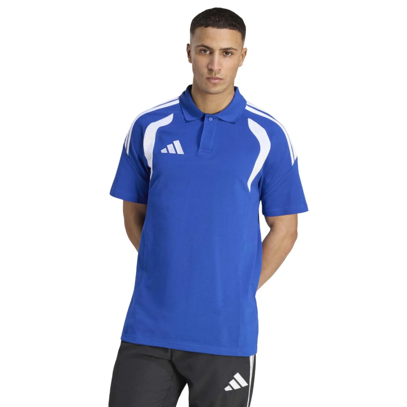 adidas Tiro 26 League Polo Blauw Wit