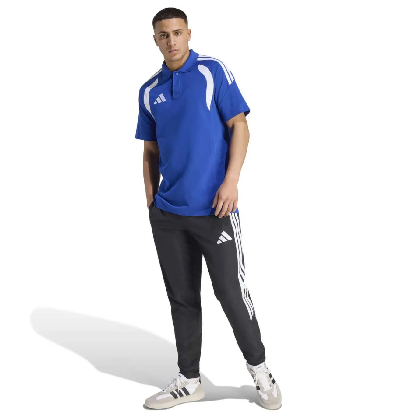 adidas Tiro 26 League Polo Blauw Wit