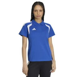 adidas Tiro 26 League Polo Dames Blauw Wit
