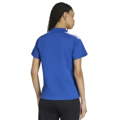 adidas Tiro 26 League Polo Dames Blauw Wit