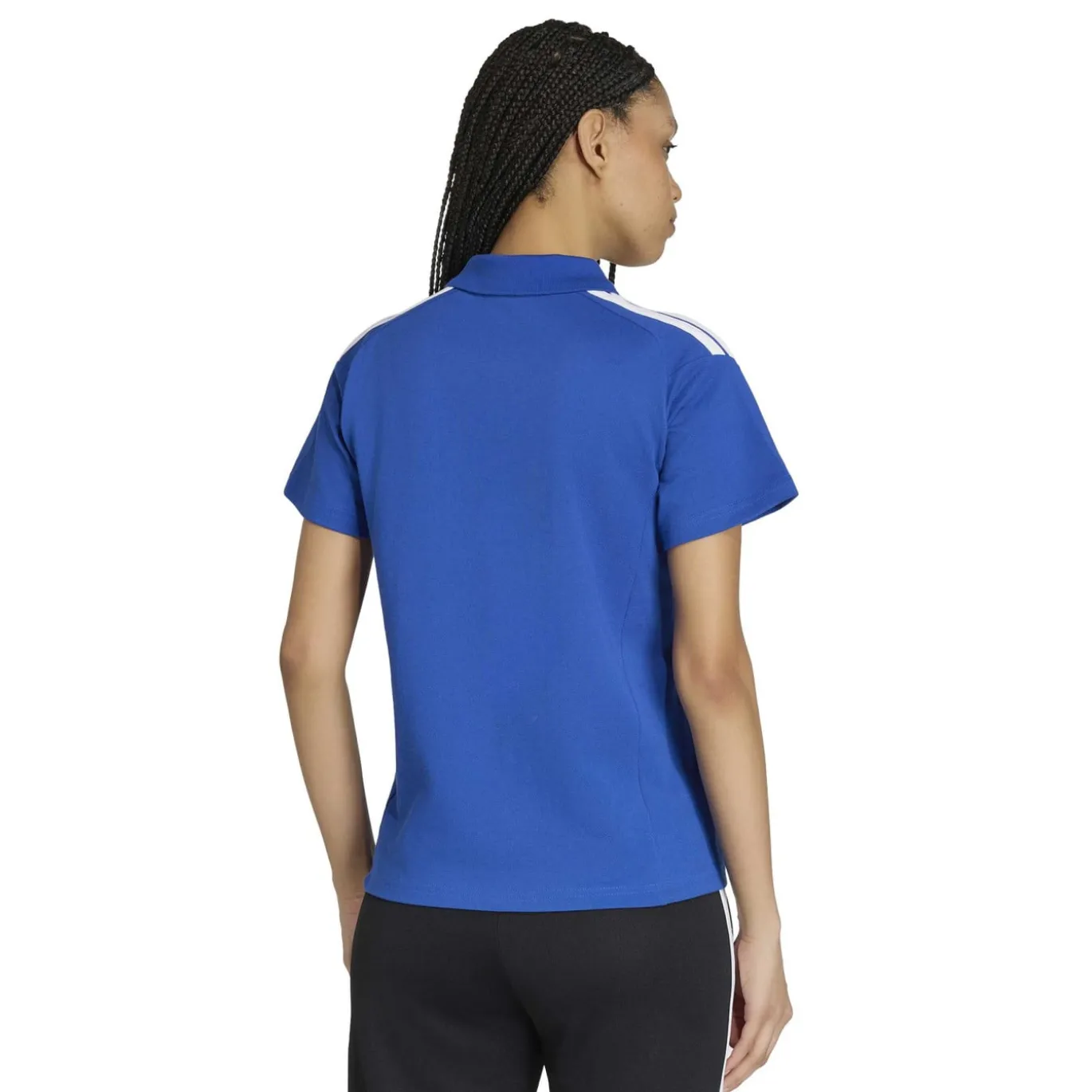 adidas Tiro 26 League Polo Dames Blauw Wit