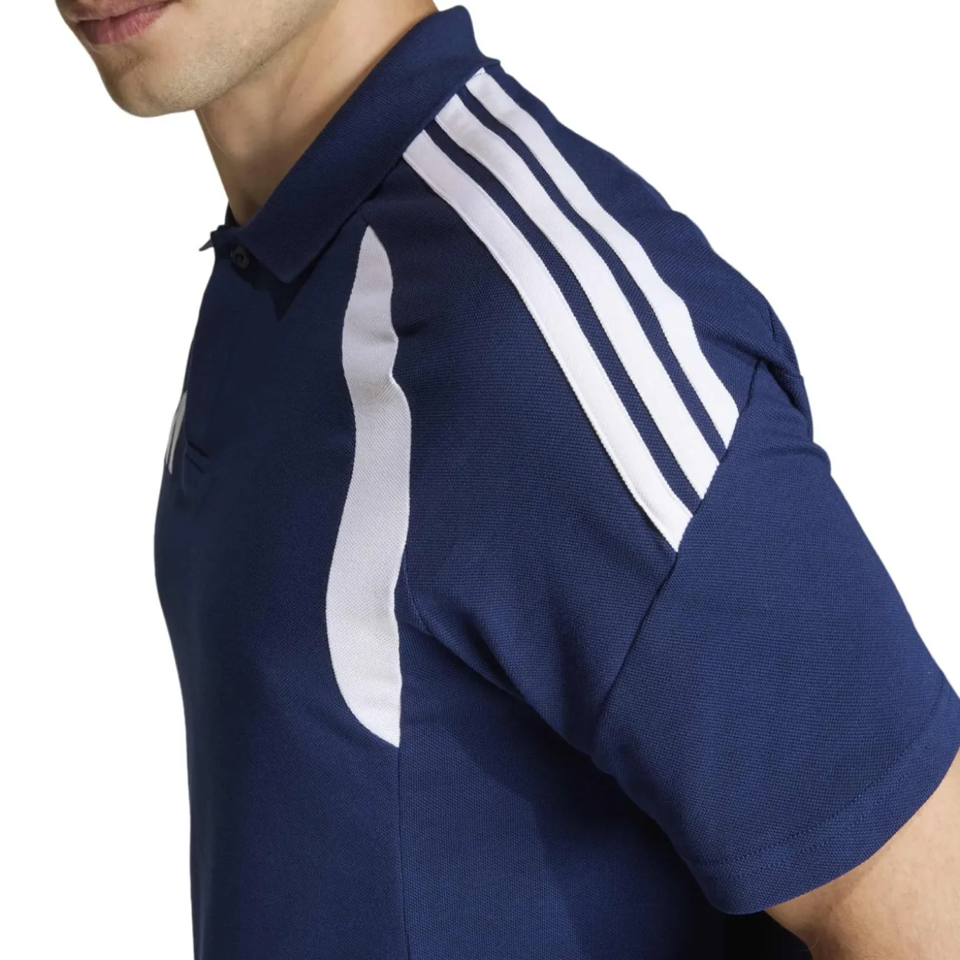 adidas Tiro 26 League Polo Donkerblauw Wit