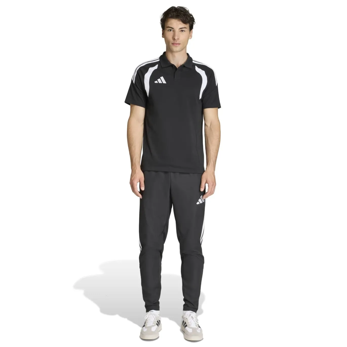 adidas Tiro 26 League Polo Zwart Wit