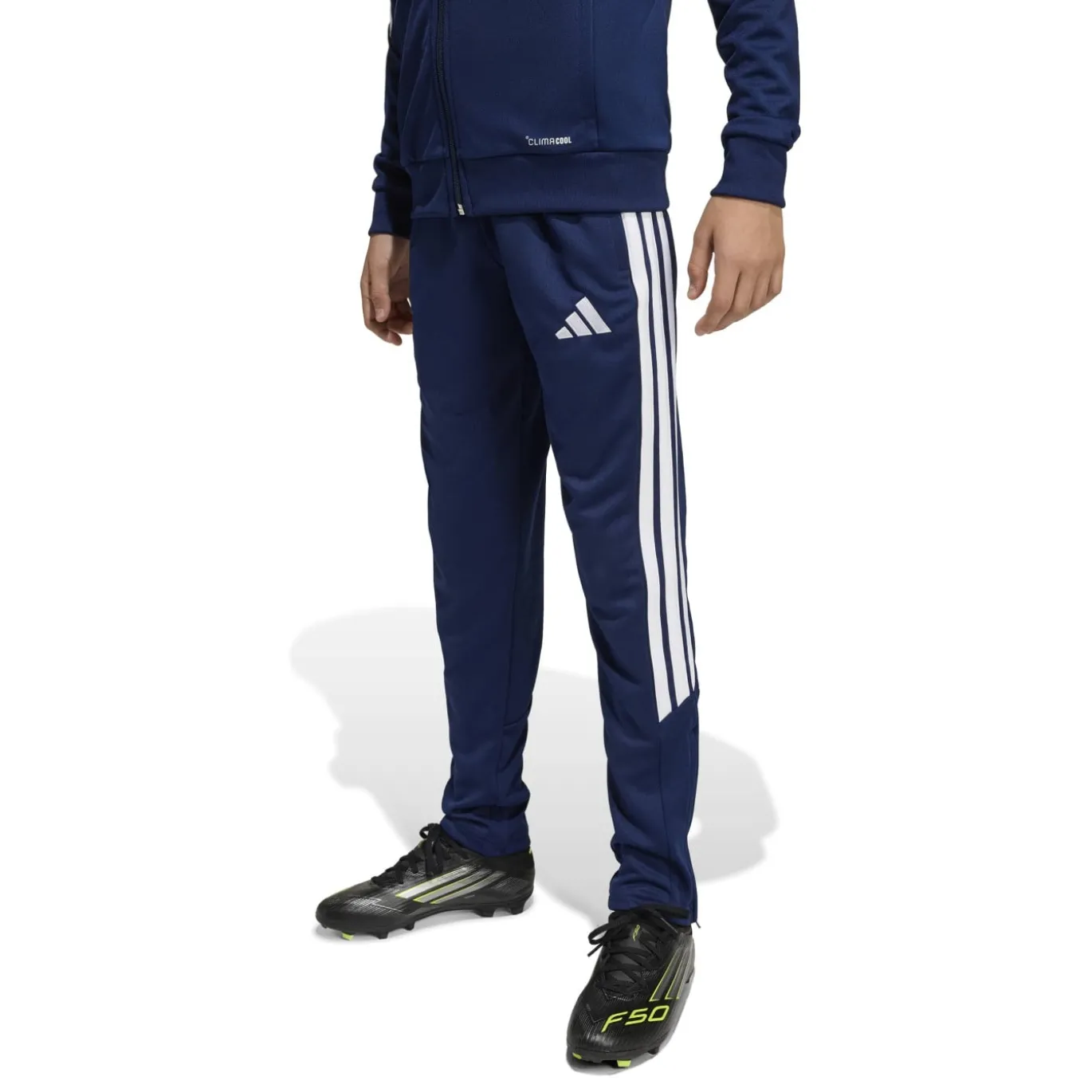 adidas Tiro 26 League Regular Trainingsbroek Kids Donkerblauw Wit