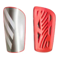 adidas Tiro League Scheenbeschermers Grijs Rood Wit
