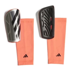 adidas Tiro League Scheenbeschermers Grijs Zwart Roze