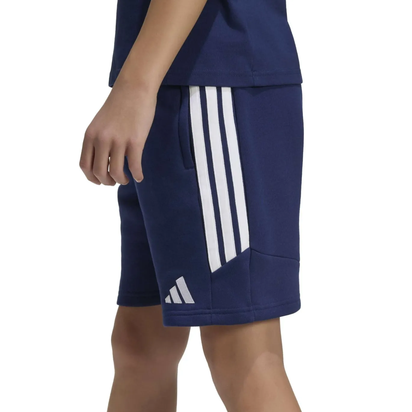 adidas Tiro 26 League Sweat Trainingsbroekje Kids Donkerblauw Wit