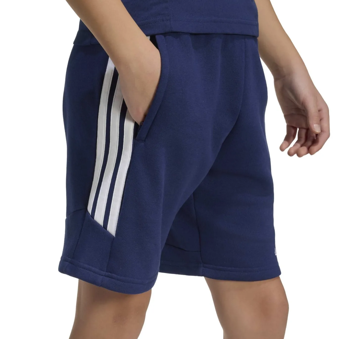 adidas Tiro 26 League Sweat Trainingsbroekje Kids Donkerblauw Wit