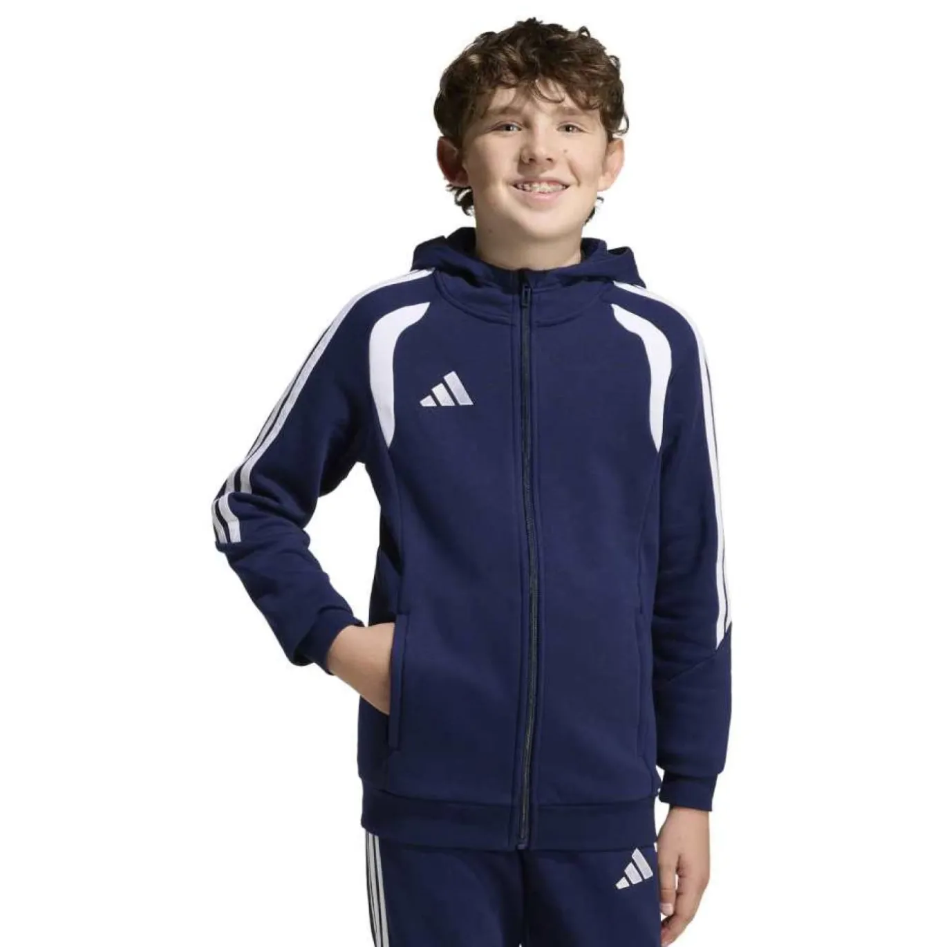 adidas Tiro 26 League Sweat Vest Kids Donkerblauw Wit