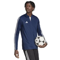 adidas Tiro 23 League Trainingsjack Donkerblauw Wit