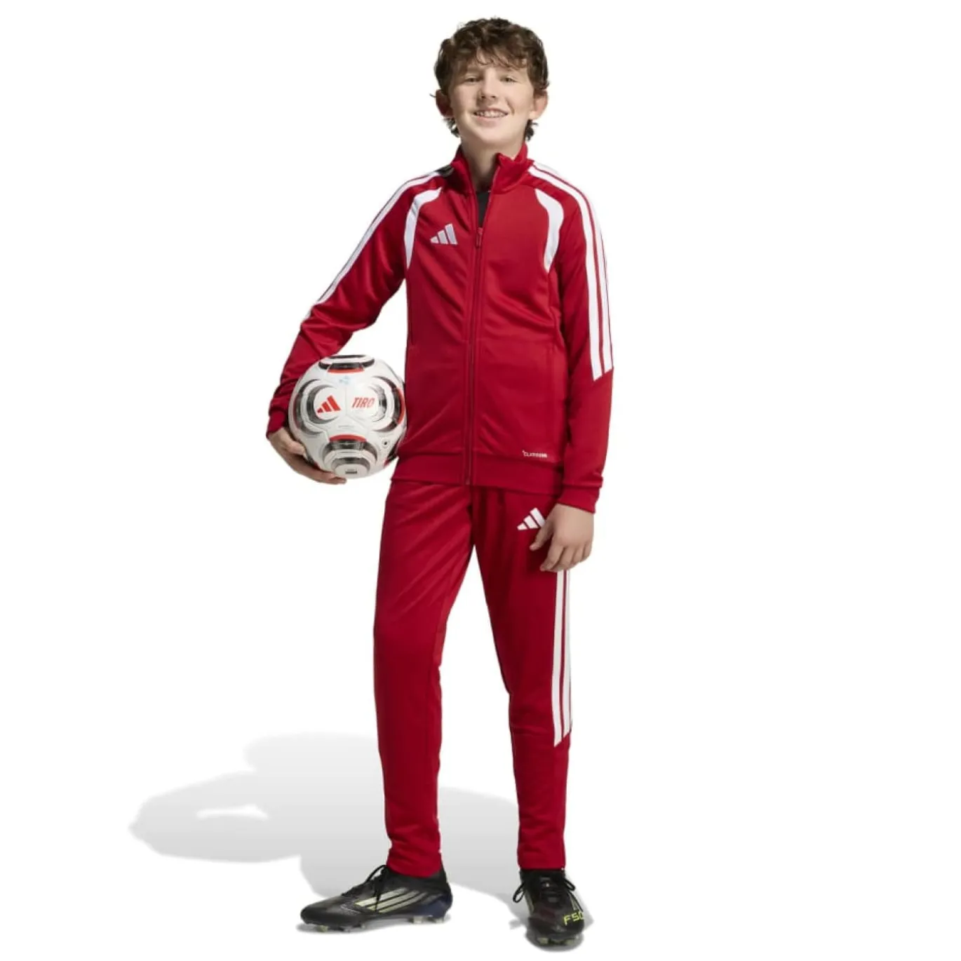 adidas Tiro 26 League Trainingsjack Kids Rood Wit