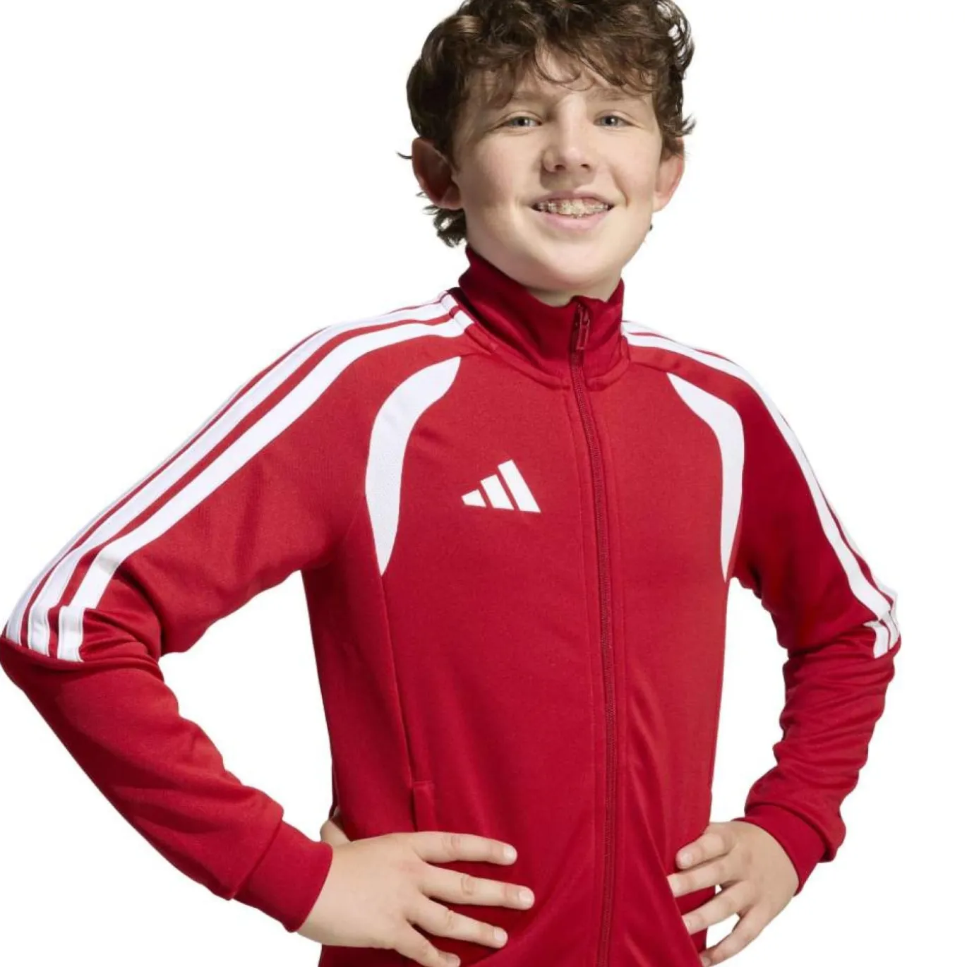adidas Tiro 26 League Trainingsjack Kids Rood Wit