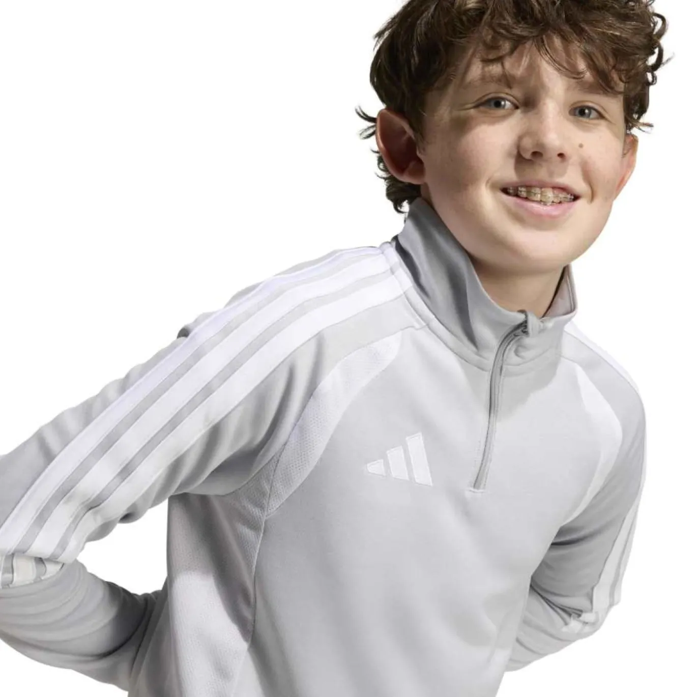 adidas Tiro 26 League Trainingstrui Kids Grijs Wit
