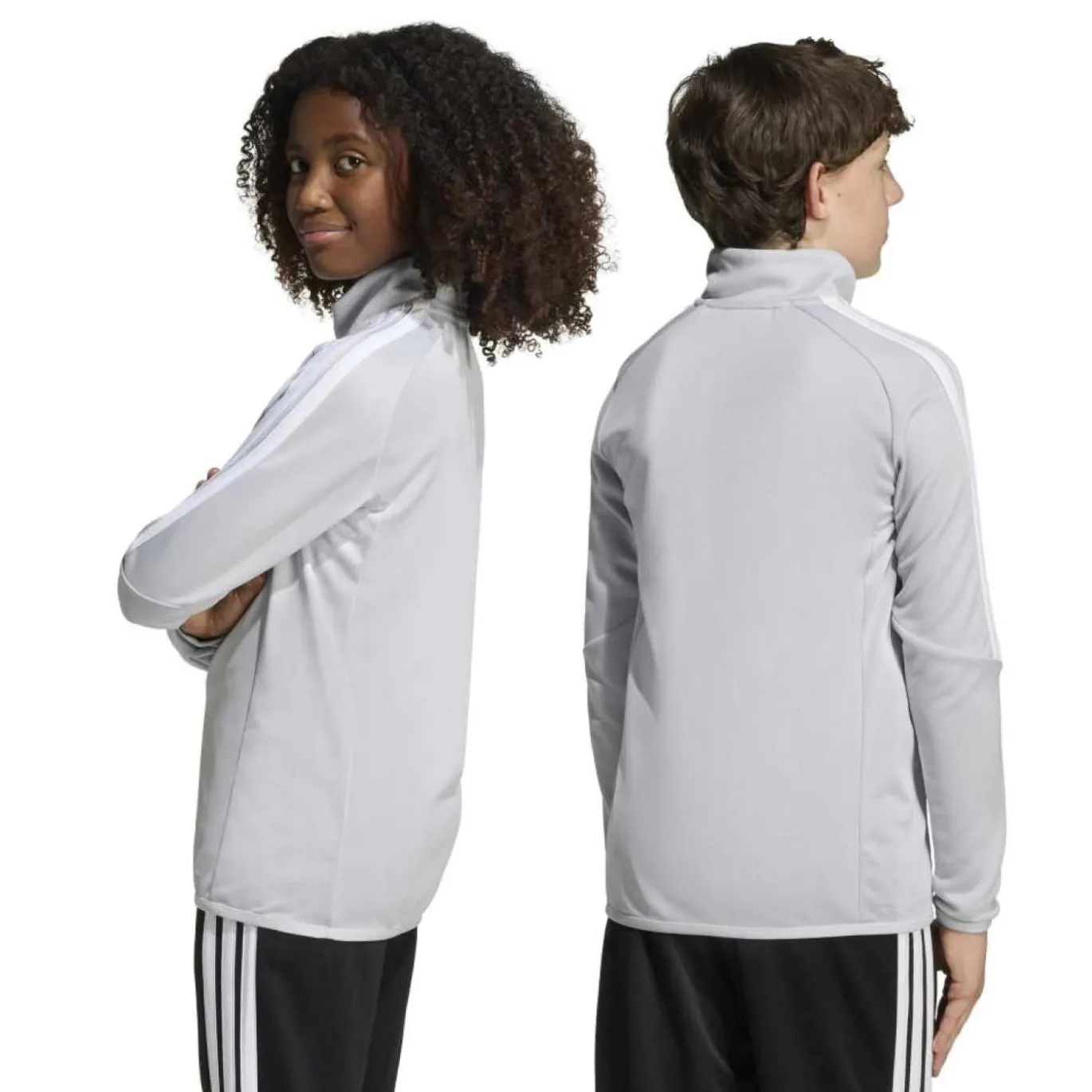 adidas Tiro 26 League Trainingstrui Kids Grijs Wit