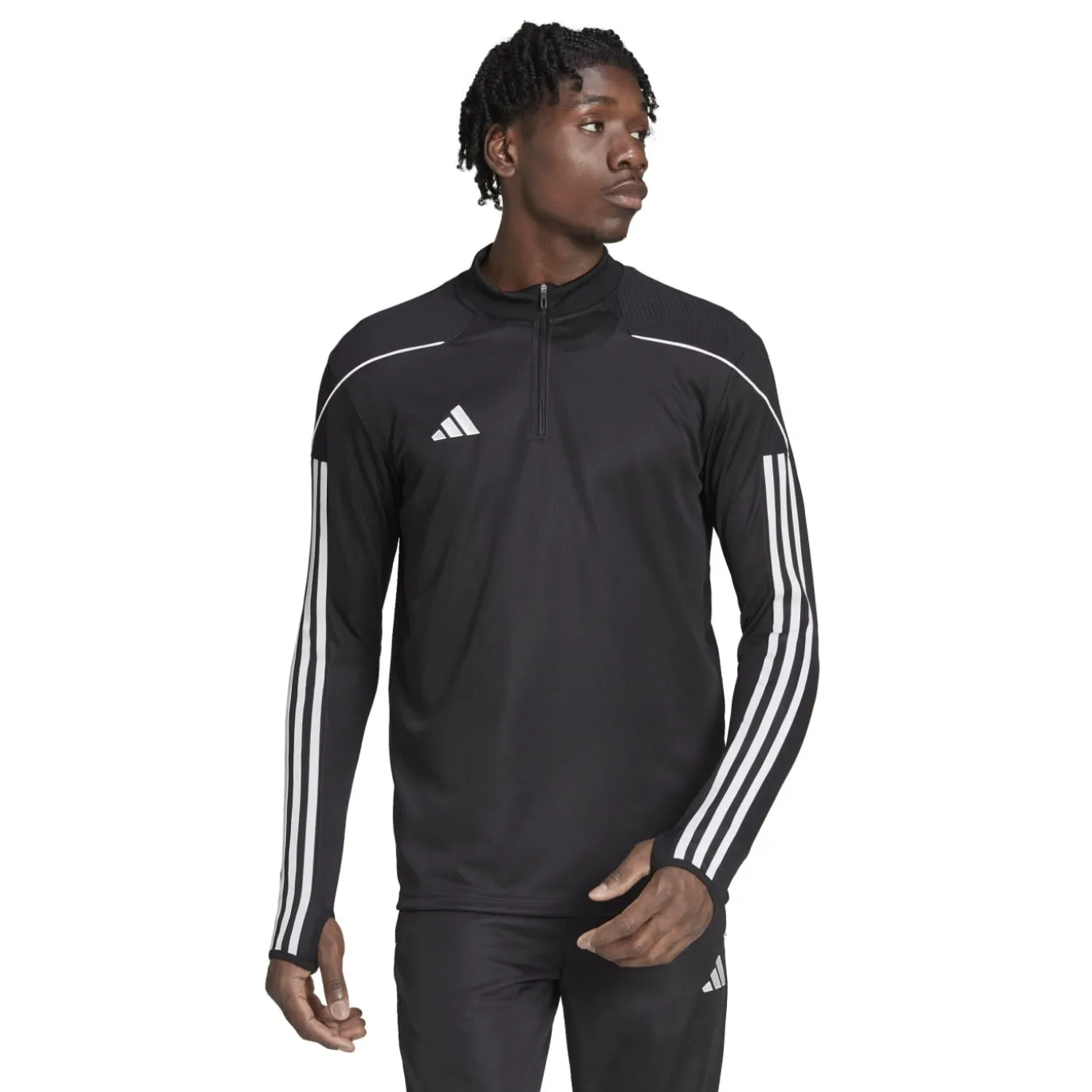 adidas Tiro 23 League Trainingstrui 1/4-Zip Zwart Wit