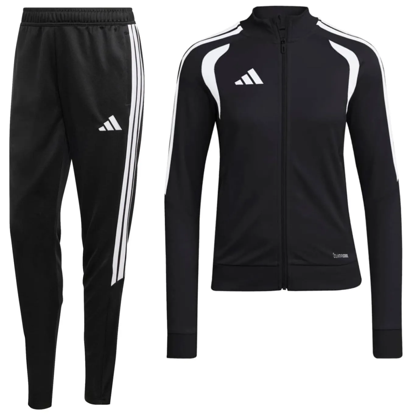 adidas Tiro 26 League Trainingspak Full-Zip Dames Zwart Wit