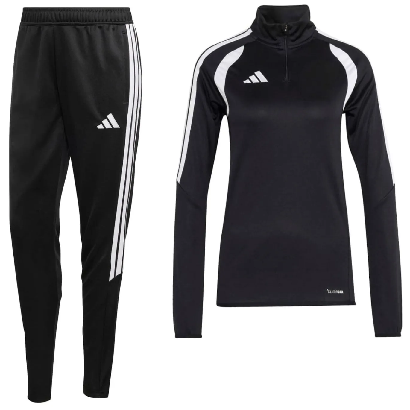 adidas Tiro 26 League Trainingspak 1/4-Zip Dames Zwart Wit