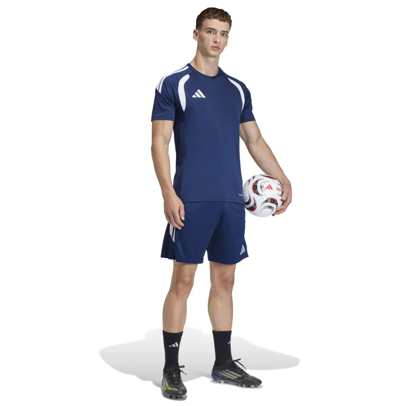 adidas Tiro 26 League Trainingsbroekje Donkerblauw Wit