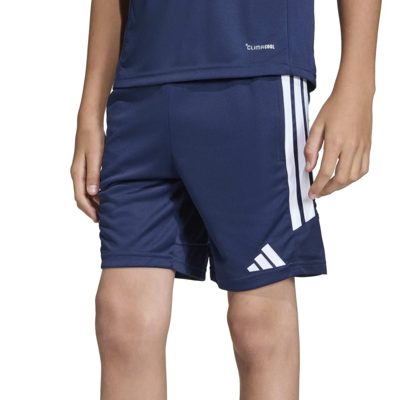 adidas Tiro 26 League Trainingsbroekje Kids Donkerblauw Wit