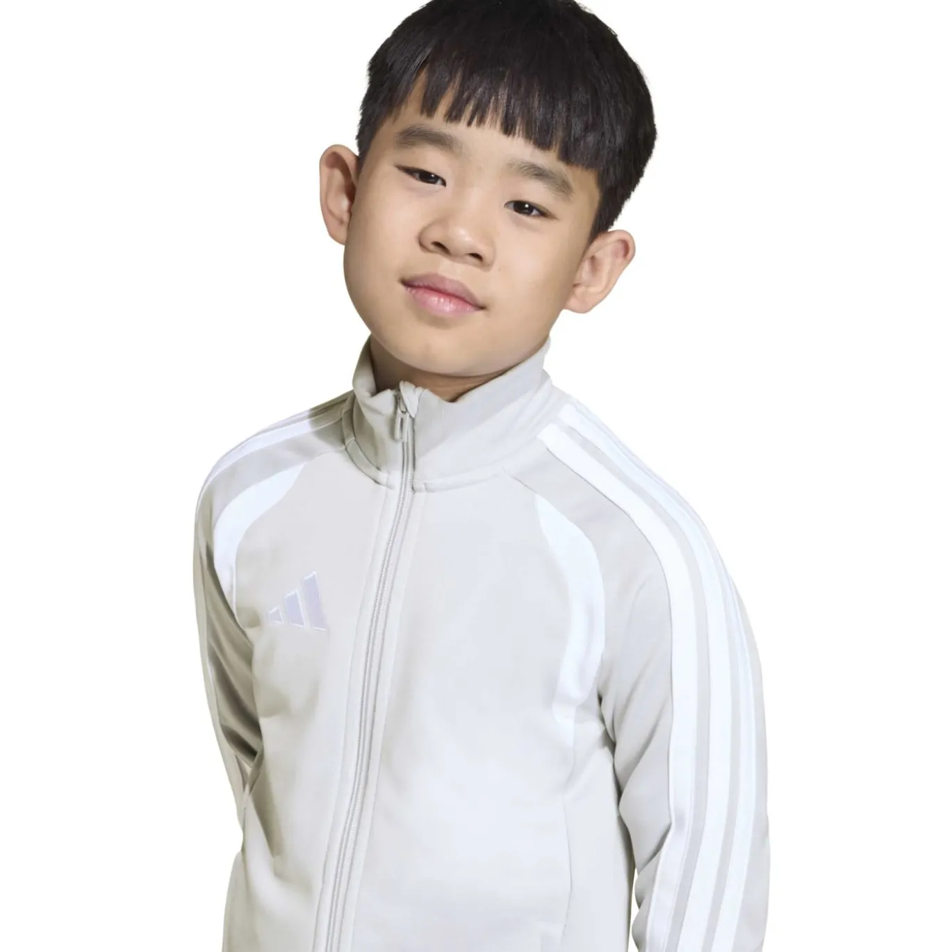 adidas Tiro 26 League Trainingspak Full-Zip Kids Grijs Zwart