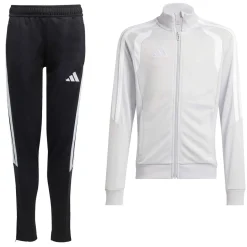 adidas Tiro 26 League Trainingspak Full-Zip Kids Grijs Zwart