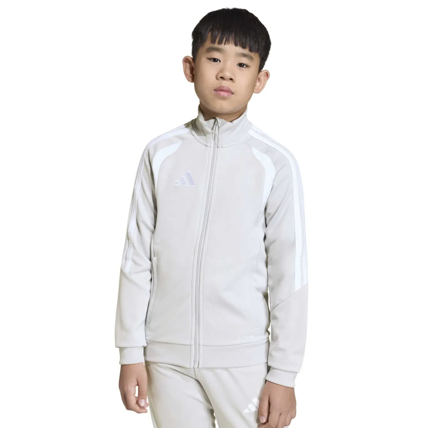 adidas Tiro 26 League Trainingspak Full-Zip Kids Grijs Zwart