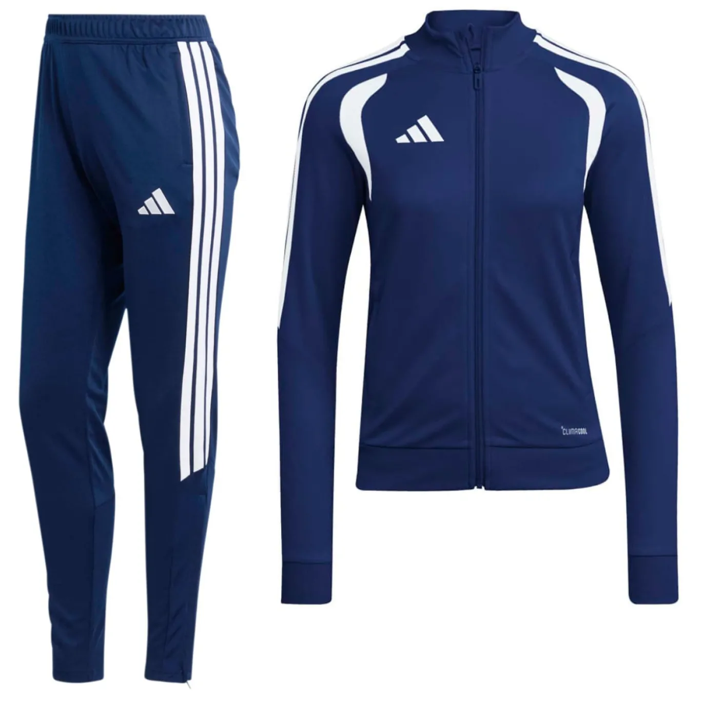 adidas Tiro 26 League Trainingspak Full-Zip Dames Donkerblauw Wit