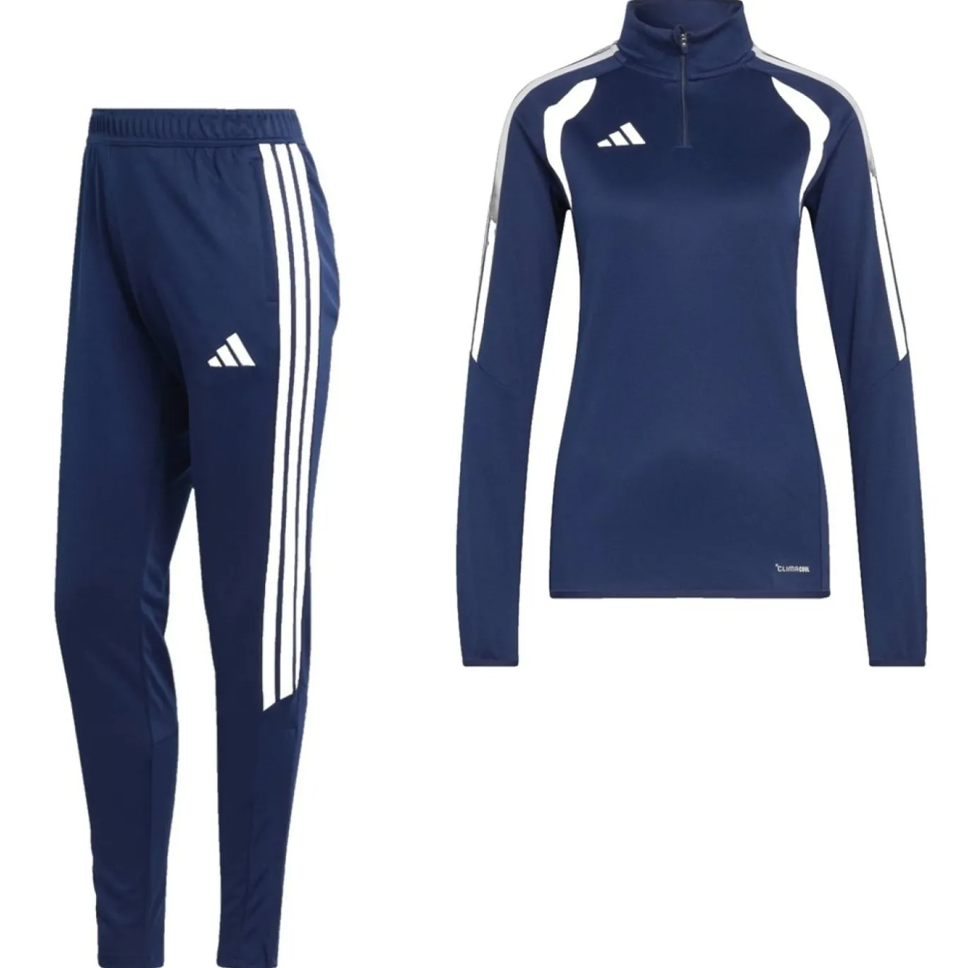 adidas Tiro 26 League Trainingspak 1/4-Zip Dames Donkerblauw Wit