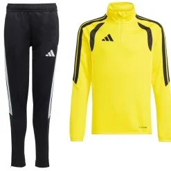 adidas Tiro 26 League Trainingspak 1/4-Zip Kids Geel Zwart