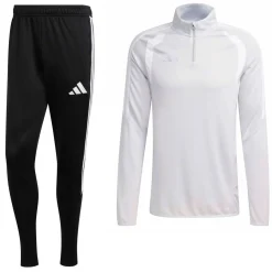 adidas Tiro 26 League Trainingspak 1/4-Zip Grijs Zwart