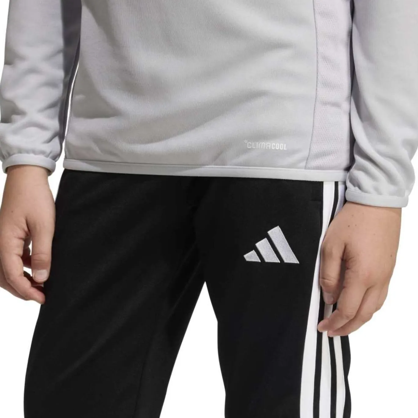 adidas Tiro 26 League Trainingspak 1/4-Zip Kids Grijs Zwart