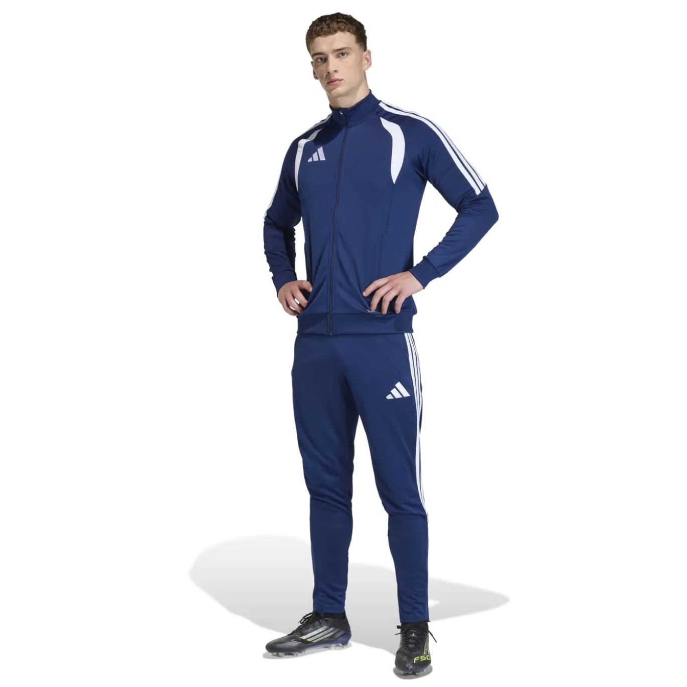 adidas Tiro 26 League Trainingspak Full-Zip Donkerblauw Wit