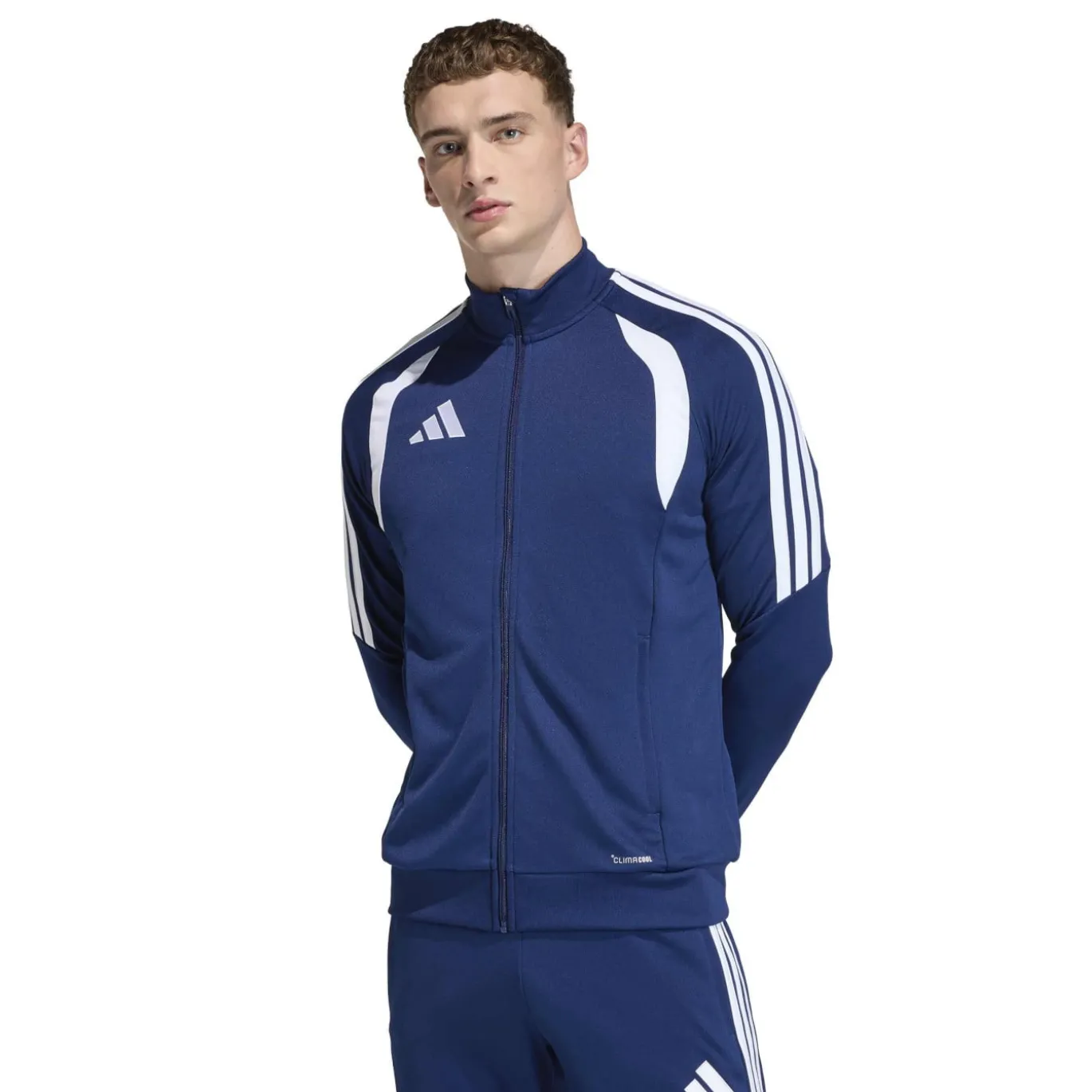 adidas Tiro 26 League Trainingspak Full-Zip Donkerblauw Wit