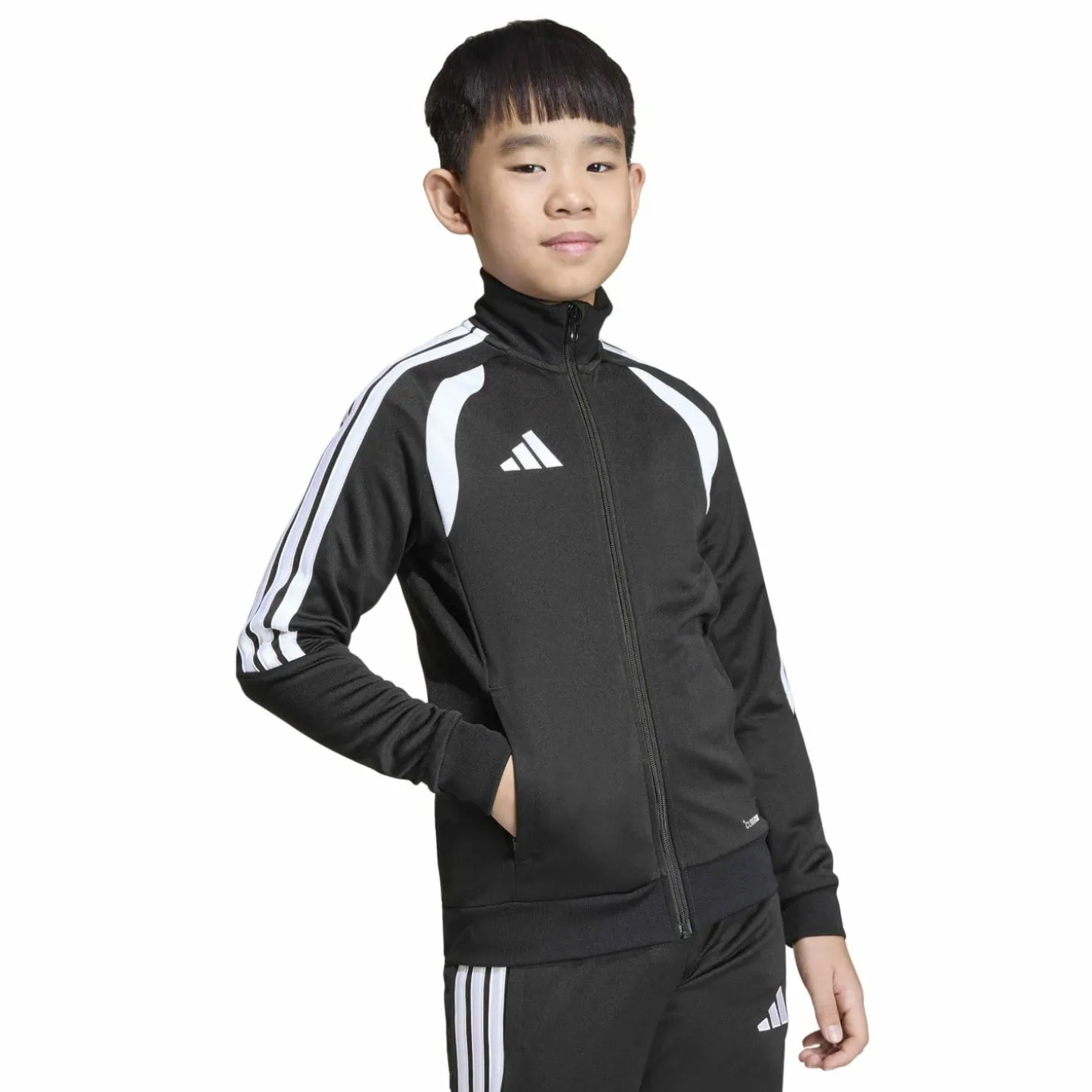 adidas Tiro 26 League Trainingspak Full-Zip Kids Zwart Wit