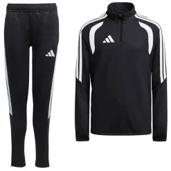 adidas Tiro 26 League Trainingspak 1/4-Zip Kids Zwart Wit