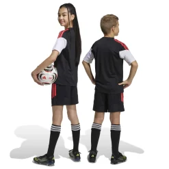 adidas Tiro 26 League Voetbalbroekje Kids Zwart Lichtrood