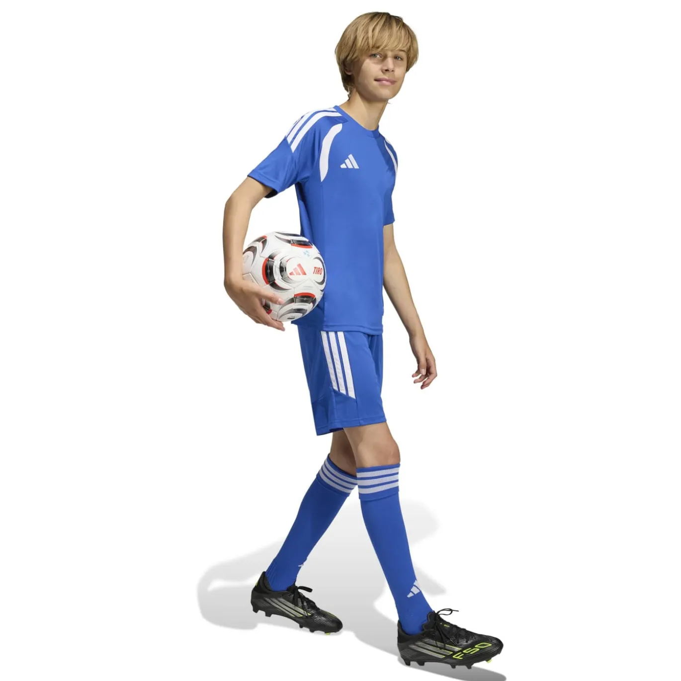 adidas Tiro 26 League Voetbalbroekje Kids Blauw Wit