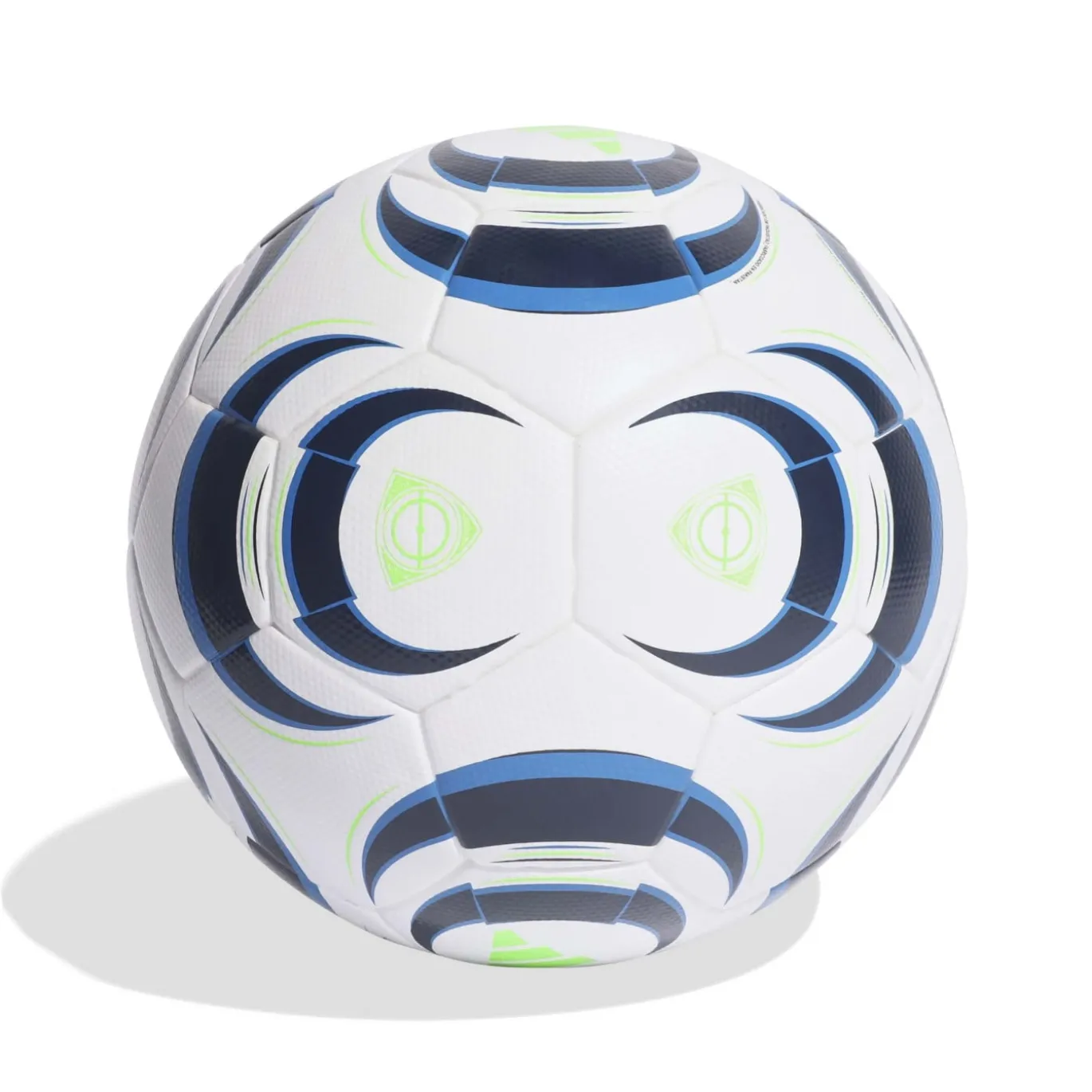 adidas Tiro League Voetbal Maat 5 Wit Donkerblauw Blauw