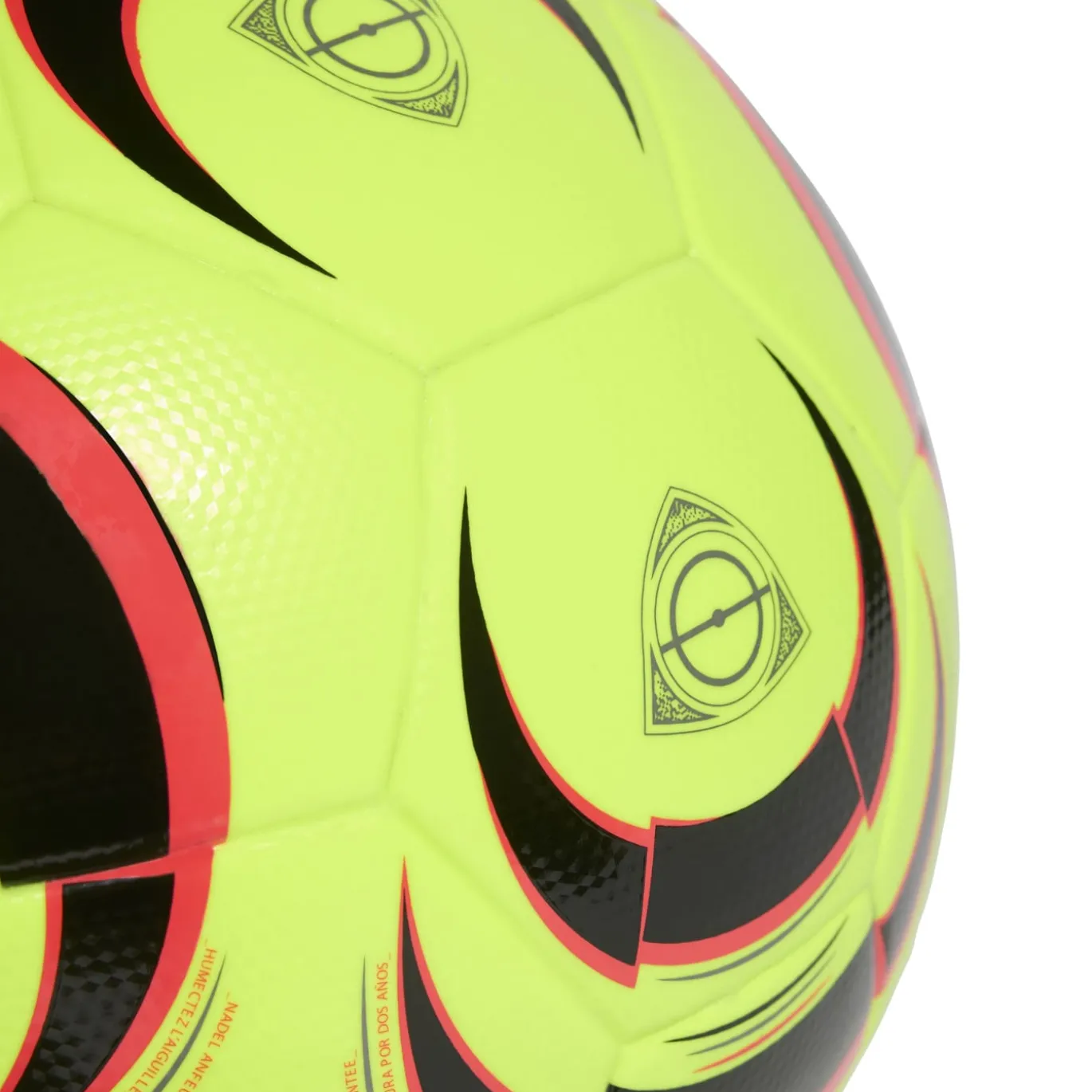 adidas Tiro League Voetbal Maat 4-5 Lucid Lemon Zwart Rood Zilvergrijs