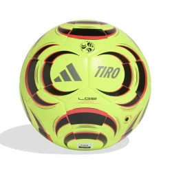 adidas Tiro League Voetbal Maat 4-5 Lucid Lemon Zwart Rood Zilvergrijs
