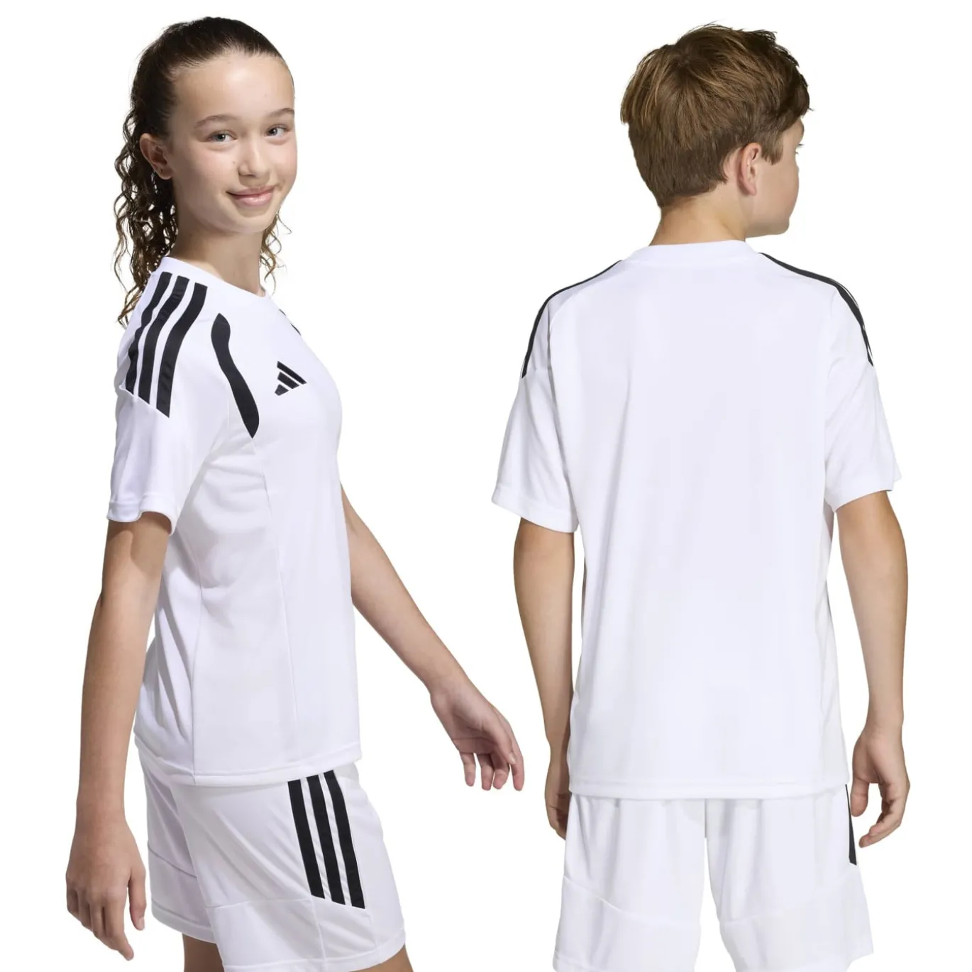 adidas Tiro 26 League Voetbalshirt Kids Wit Zwart