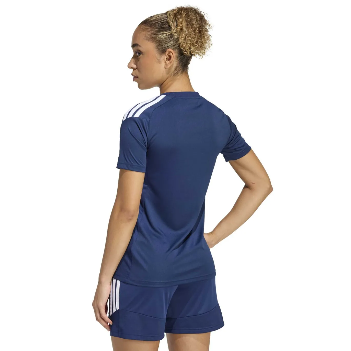 adidas Tiro 26 League Voetbalshirt Dames Donkerblauw Wit