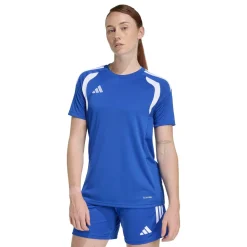 adidas Tiro 26 League Voetbalshirt Dames Blauw Wit